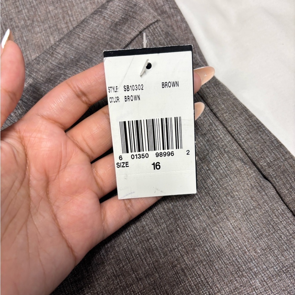 KUT from the Kloth Bootcut Trouser | Sz 16 | NWT | Brown Trousers - Picture 7 of 12